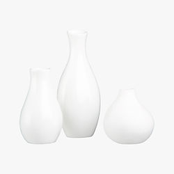 3-piece trio vase set