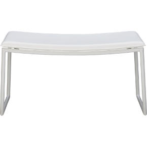 triumph ivory ottoman