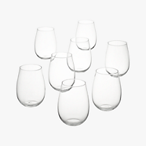 true stemless wine glasses set of eight