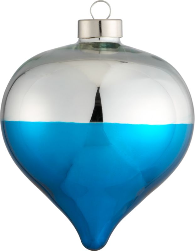 two-tone ornament