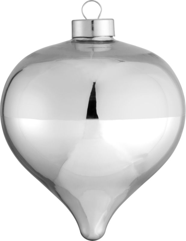 two-tone ornament