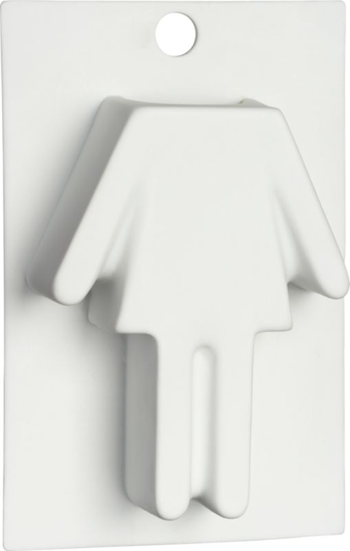 une femme vase. 5"Wx2"Dx8"H