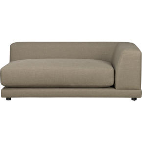 uno caper right arm sofa
