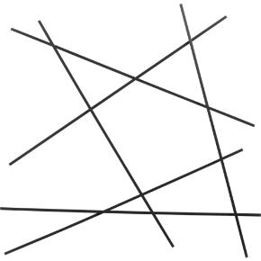 unparallel wall hanging