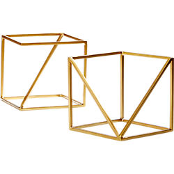 2-piece v and z cube set