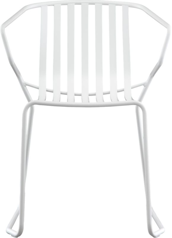 valentina white chair