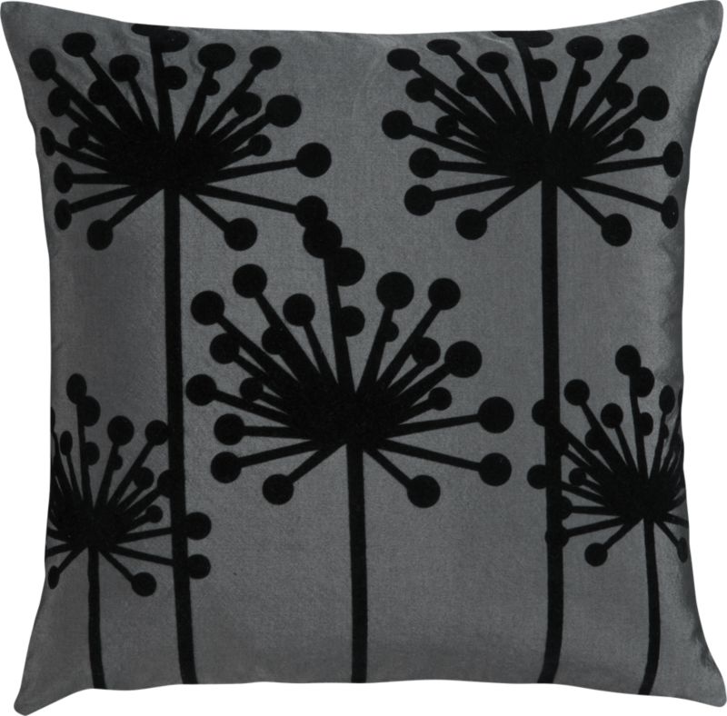 velvet spray pillow