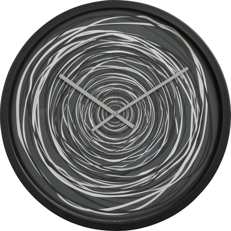 vertigo 24" clock