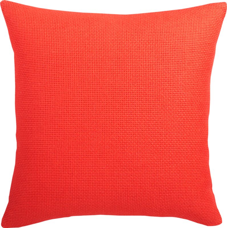 waffle jute lobster 23" pillow