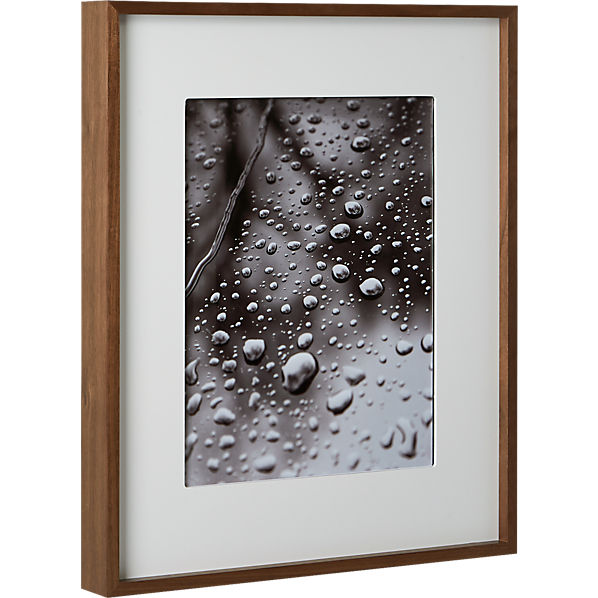 walnut 11x14 box picture frame