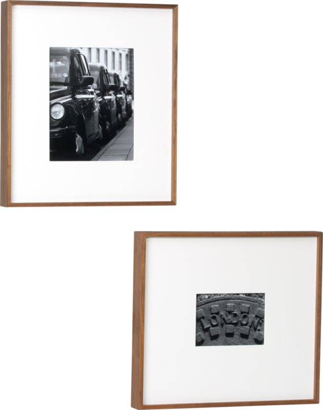 walnut box frames