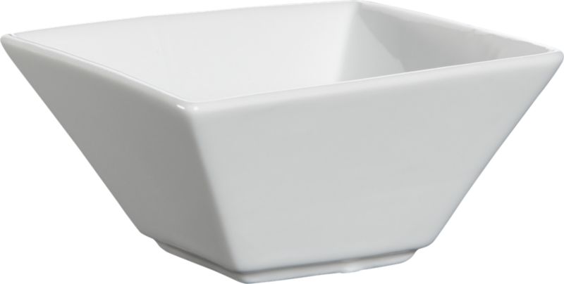 white square mini bowl