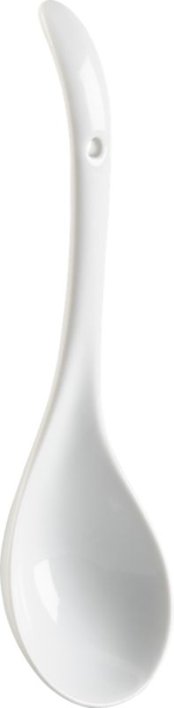 porcelain serve spoon