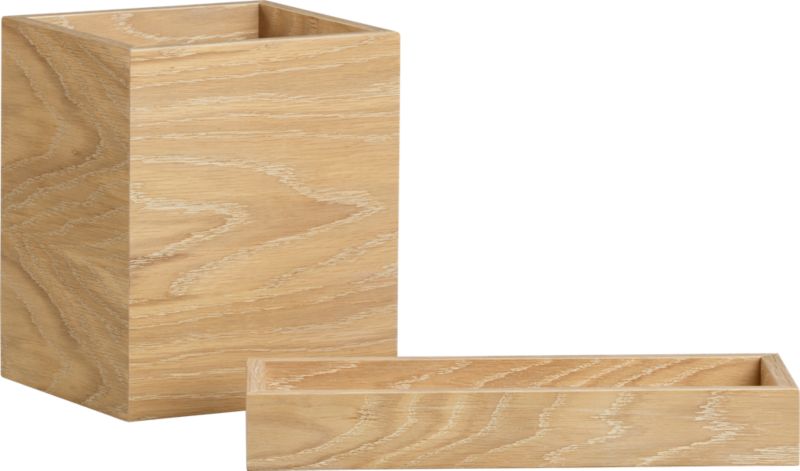 white wash waste can/tank tray