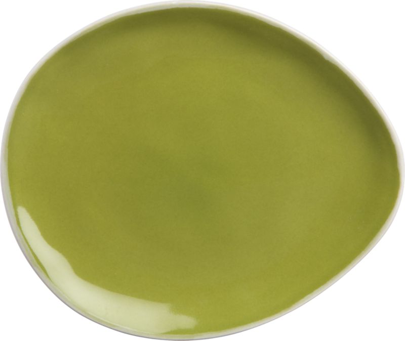 wilma green appetizer plate