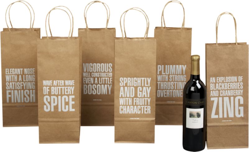 wine bottle gift bags