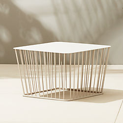 wire coffee table