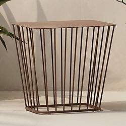 wire side table