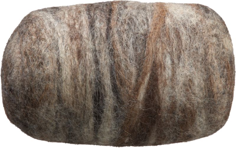 brown pebble. 4"Wx3"Dx2"H