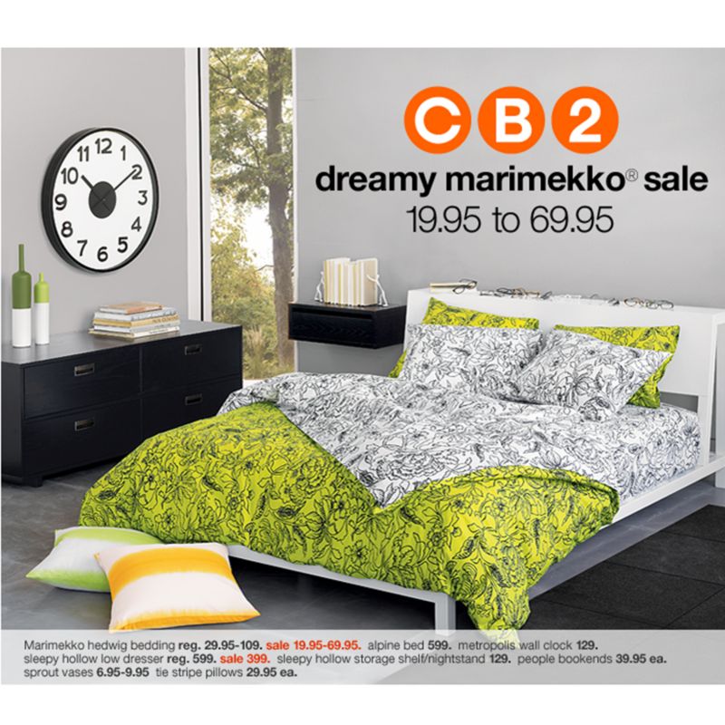 you're not dreaming...sale on Marimekko ® bedding