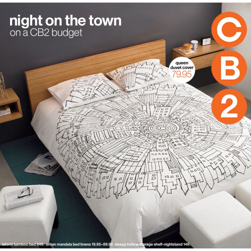able to sleep tall buildings at low CB2 prices