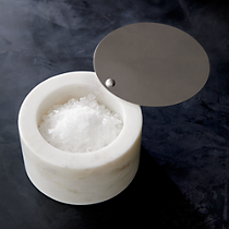 marble salt cellar