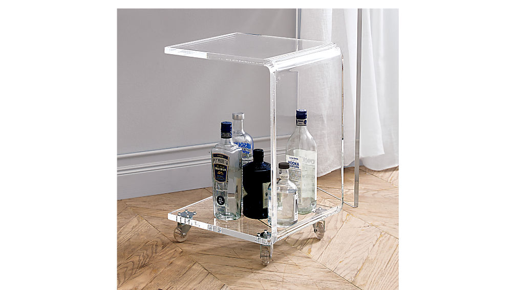 peekaboo acrylic c table CB2