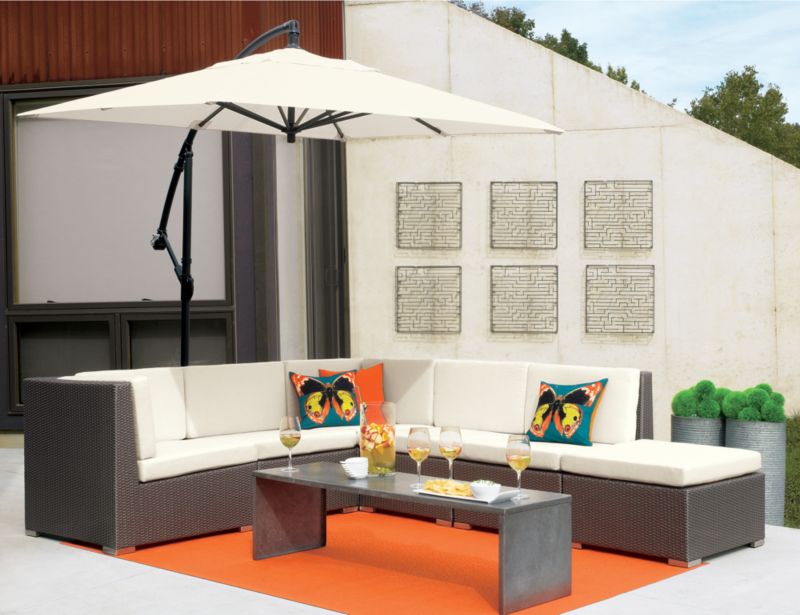 resort outdoor sectional pieces