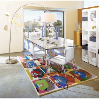 CB2 - silverado rectangular dining table