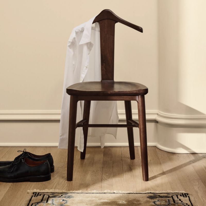 Harrington Walnut Valet Chair by Todd Snyder 