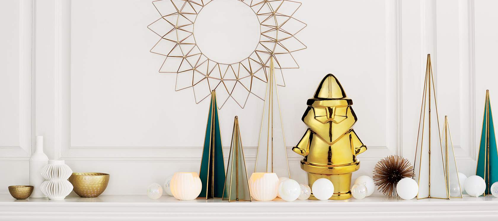 Modern Holiday Decor and Christmas Decorations | CB2