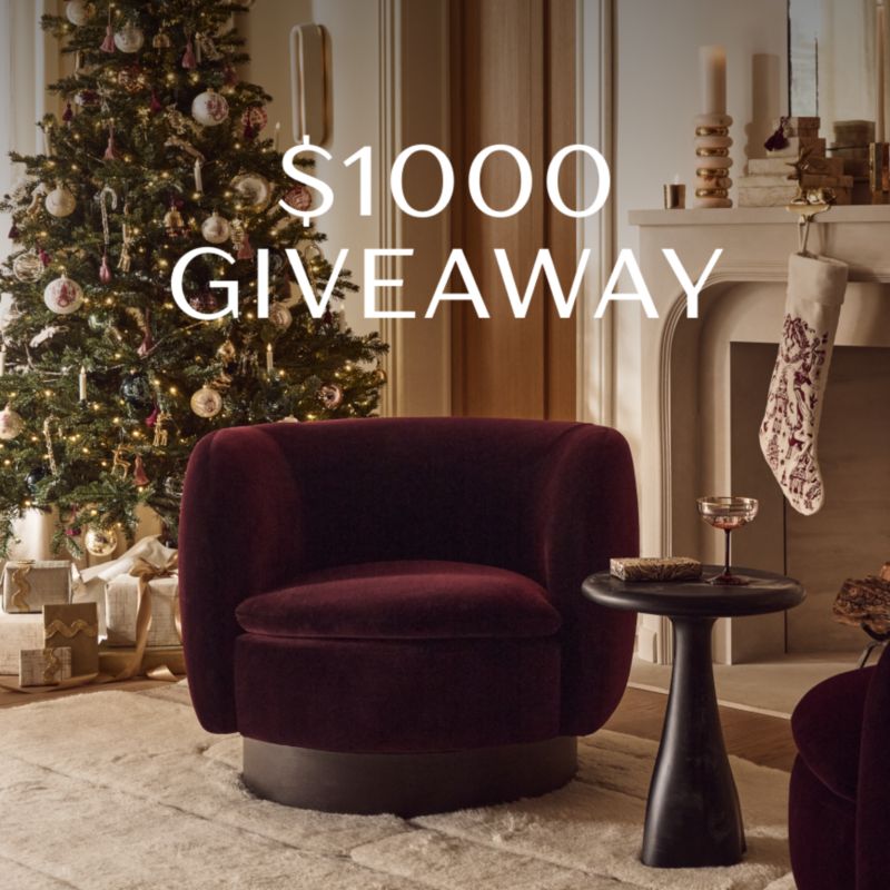  Sign up for CB2 texts and be entered for a chance to win $1,000 