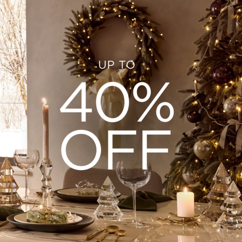  40% Off Holiday, Gifts, Decor & More 