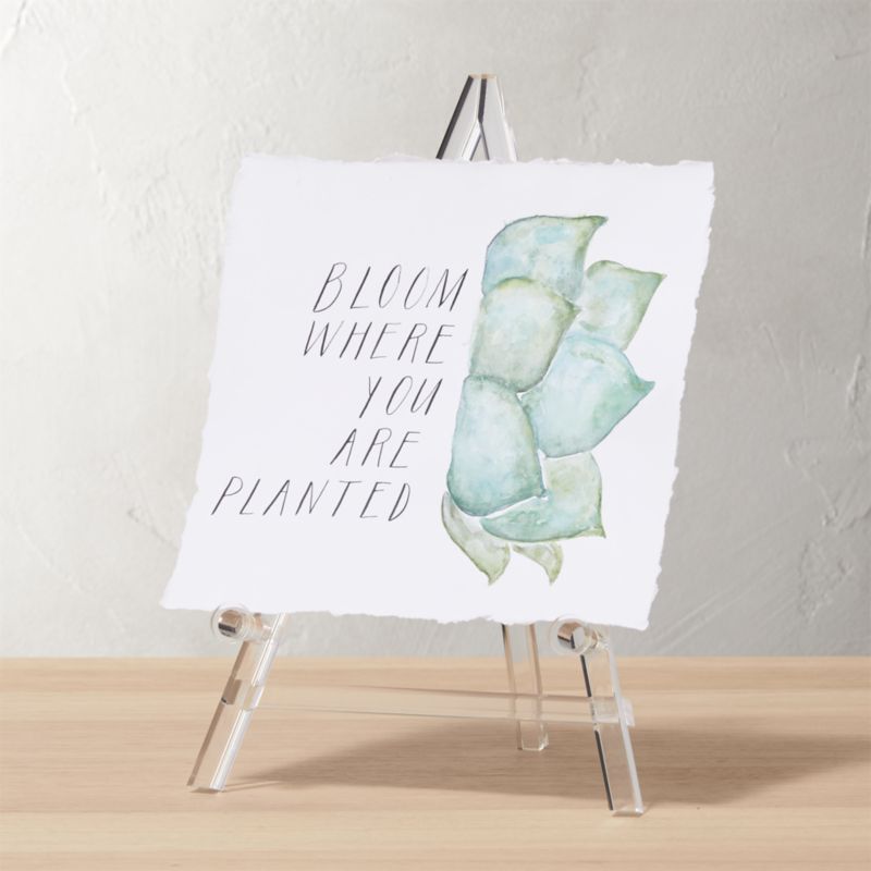 acrylic baby easel CB2