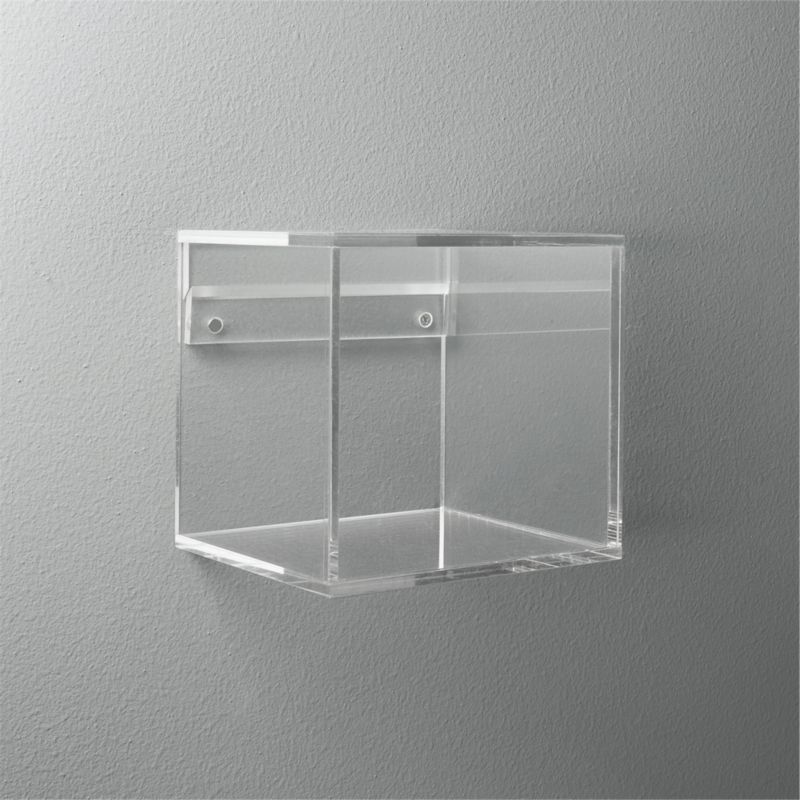 acrylic cube shelf + Reviews | CB2