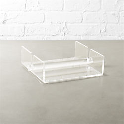 acrylic napkin holder