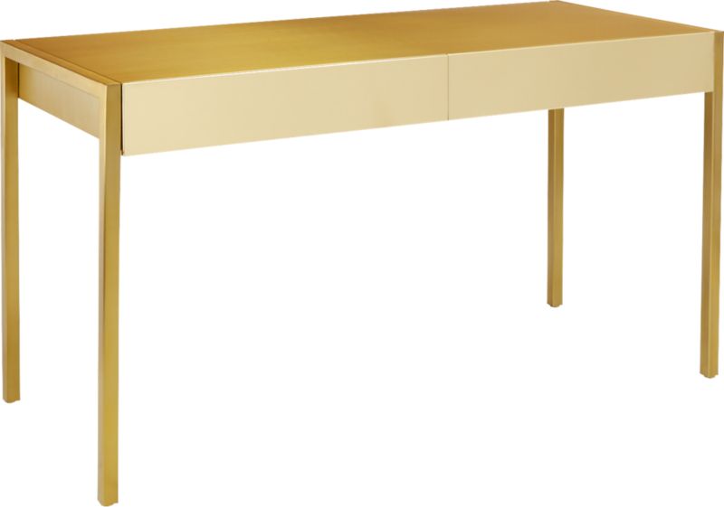 Analog Brass Desk