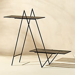 angled plant stand