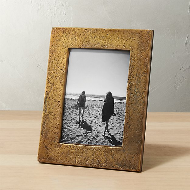 antique 5x7 picture frame CB2