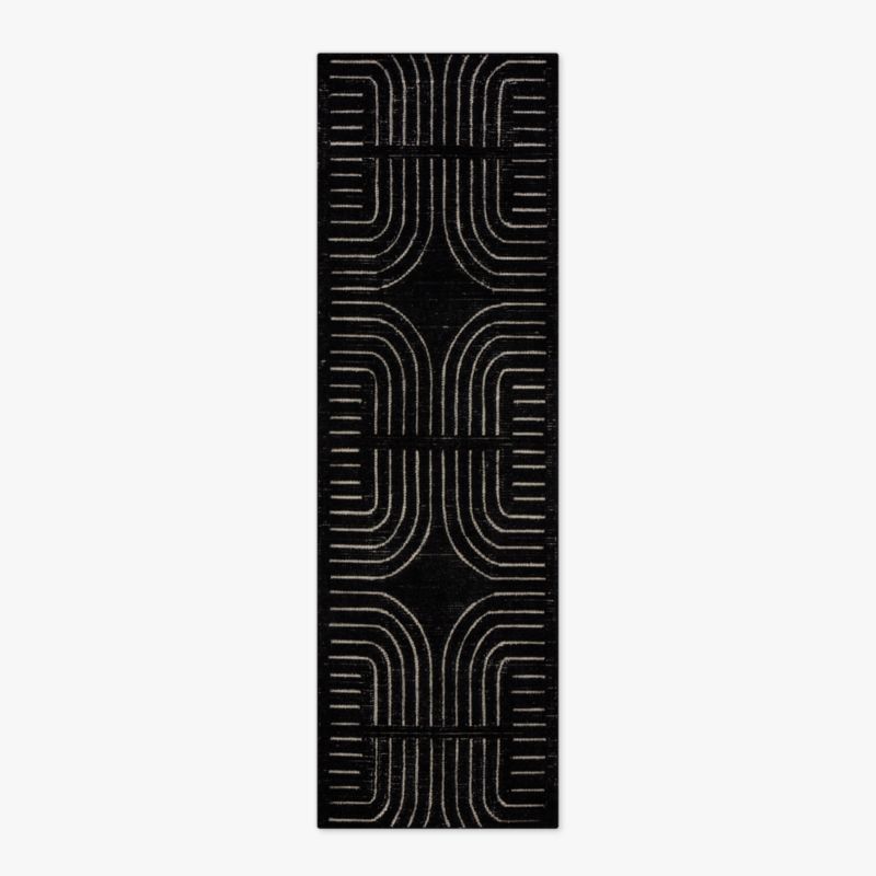 Cala Hand-Knotted Warm White New Zealand Wool Runner Rug 2.5'x8'