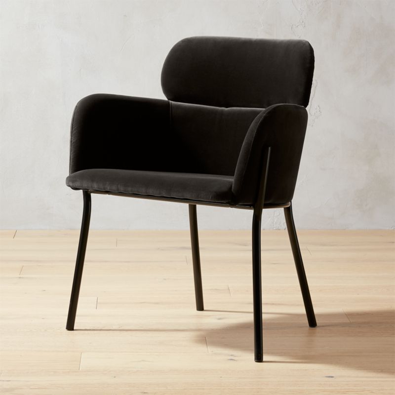 Azalea Grey Mink Chair CB2