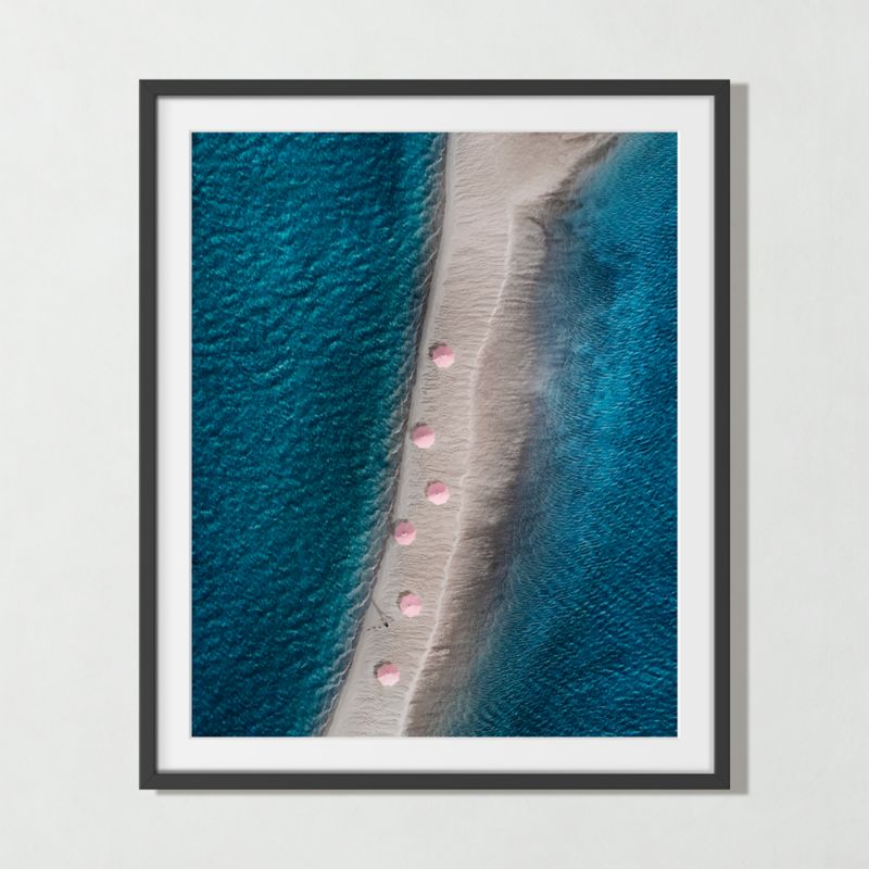 'Mercedes-Benz 300 SL Roadster' Photographic Print in Black Frame 38.75"x32.25"