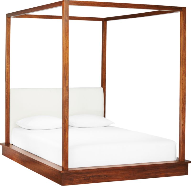 Cb2 deals canopy bed