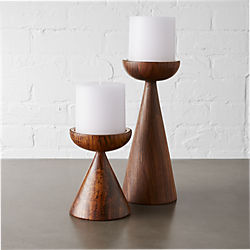 baltic pillar candle holders