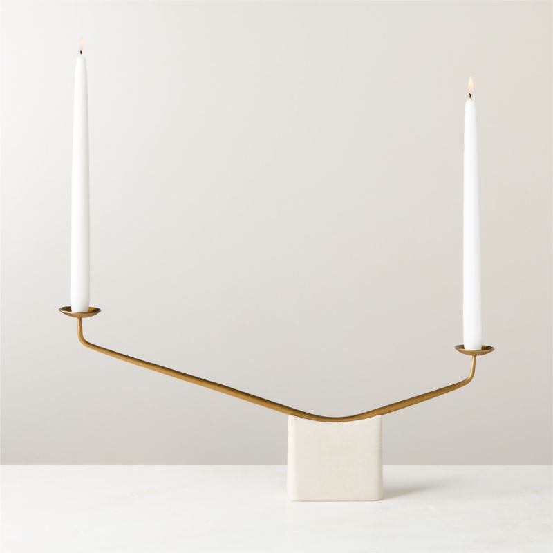 Everlasting Neva Gold Candlestick Set