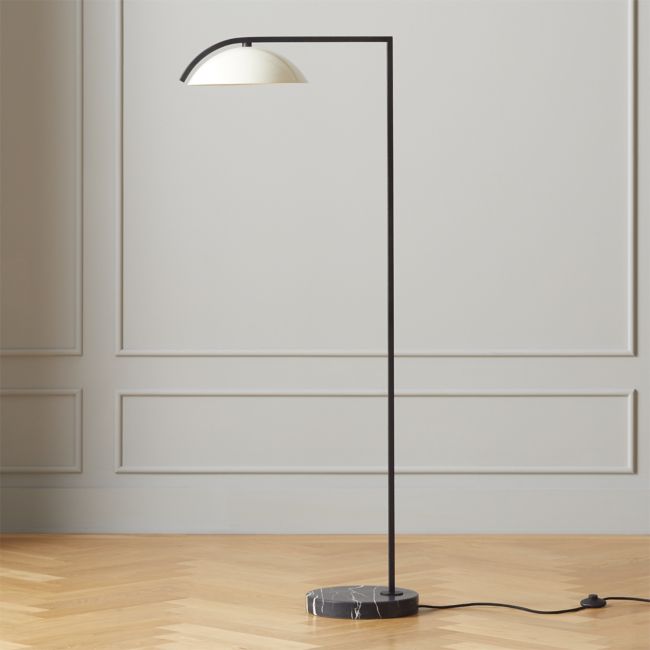 Online Designer Bedroom Belgrave White Globe Floor Lamp