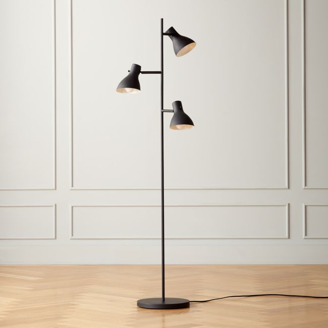 Must Have Belini Black Floor Lamp From, Cb2 Arc Lamp Shade Replacement