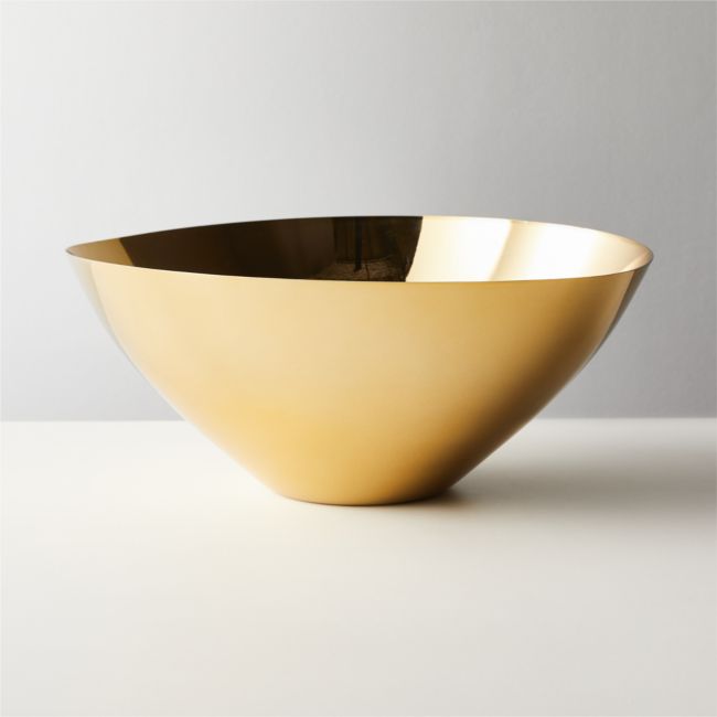 Online Designer Other Bennett Gold Serving Bowl