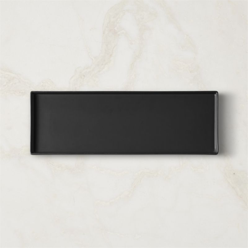 Trent Blackend Bronze Cast Aluminum Tray