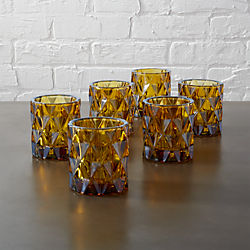 betty tea light candle holders set of six